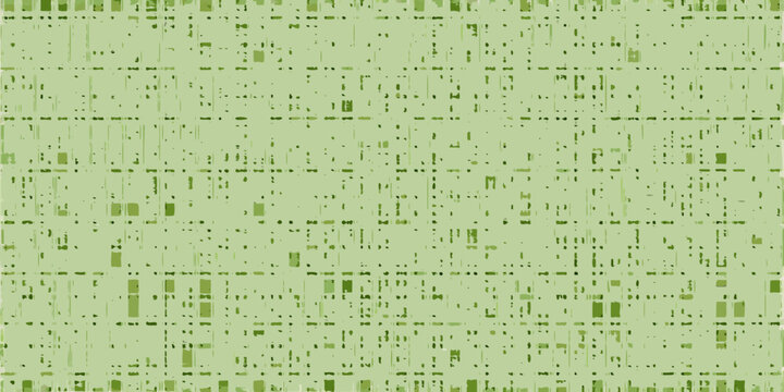 Green textured pattern abstract vertical lines and rectangles