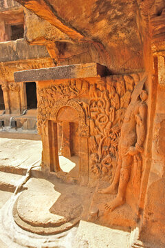 Udayagiri and Khandagiri caves  partly artificial caves of archaeological, historical and religious importance south of the city of Bhubaneswar in Odisha, India.