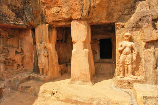 Udayagiri and Khandagiri caves  partly artificial caves of archaeological, historical and religious importance south of the city of Bhubaneswar in Odisha, India.