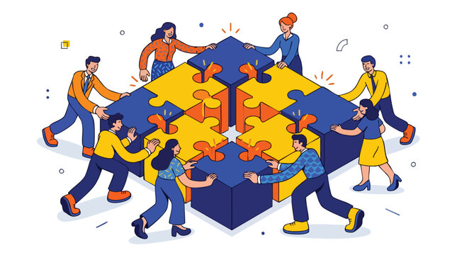 Empowered Cross-Functional Team Synchronizing Complex Enterprise Solutions for Scalable Strategic Growth