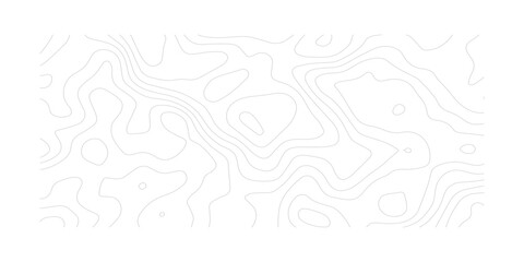 Seamless Outdoor Geographic Terrain Line Design with Elevation Contours Monochrome Retro Topographic Background Artwork for Nature Themes © ALAMA