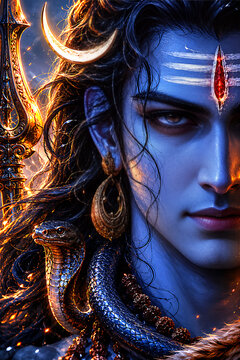 Traditional Mahashivratri Pradosh Vrat Masik Shivratri Nishita Kaal Sital Sasthi puja of Bhagwan Shiv Shankar Bhujang Mahadev Gangadhar Bholenath Mahakal Parvati ShivShakti
