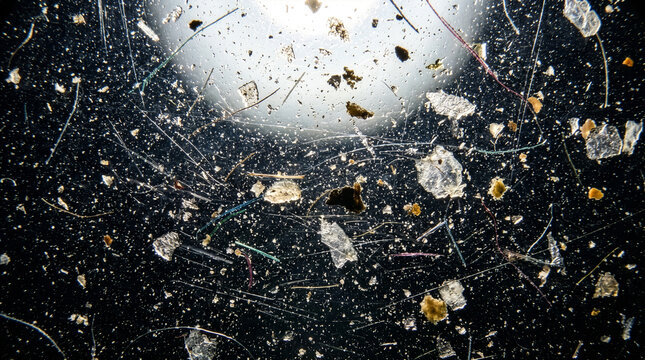xtreme macro textures of exploding burst of fine dust particles and fibers captured in high speed.