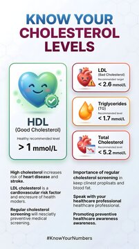 Know Your Cholesterol Level Health Screening