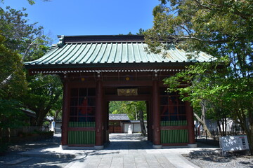 Naklejka premium 神奈川県 鎌倉の高徳院（鎌倉大仏／鎌倉大仏殿高徳院）