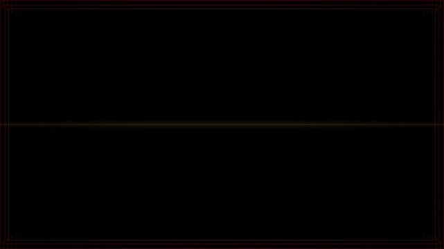 Dark red dramatic horror frame alpha overlay