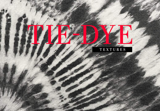 Tie-Dye Pattern Textures