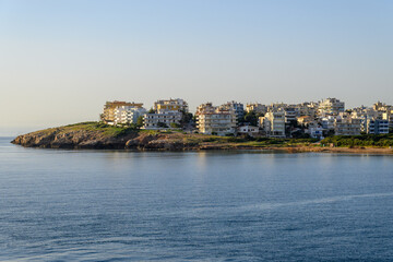 Fototapeta premium Rafina, a charming port town on the eastern coast of Attica. Greece