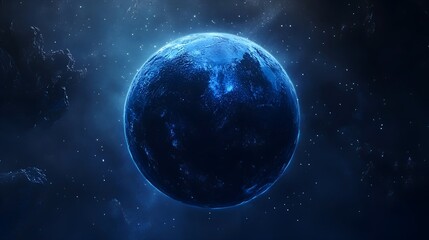 Obraz premium earth and moon