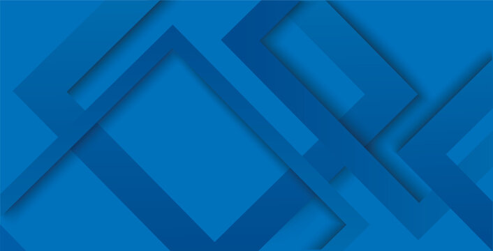 Blue Geometric Abstract Background