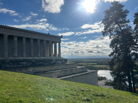 Walhalla memorial near Regensburg, Bavaria, Germany