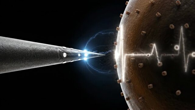 Neural Probe Electrode Brain-Computer Interface Signal Recording &mdash; Neuroscience Visualization