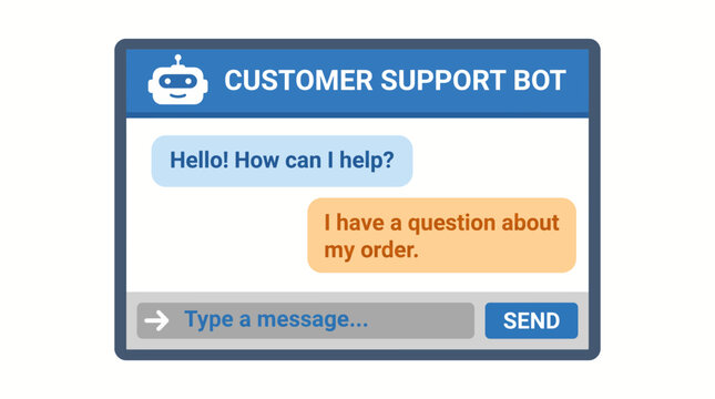 Customer Support Chatbot Interface