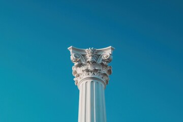 Naklejka premium Antique pillar architecture column.
