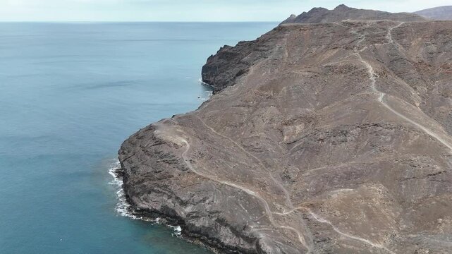 Cala de las Playitas village sur la plage &agrave; Fuerteventura aux canaries