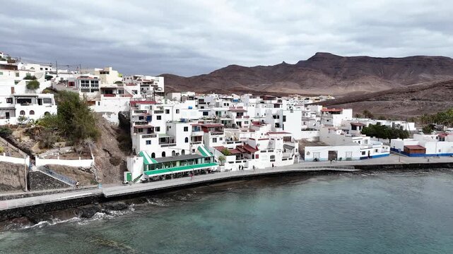 Cala de las Playitas village sur la plage &agrave; Fuerteventura aux canaries