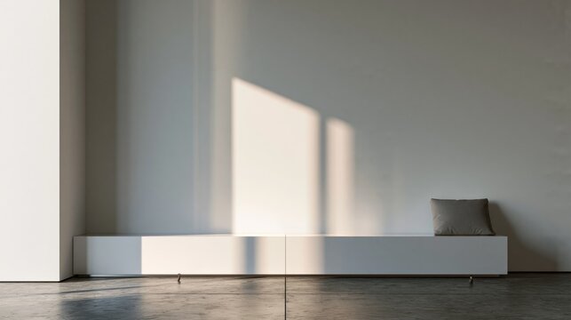 minimalist aluminium chapter concept with clean modern geometric design