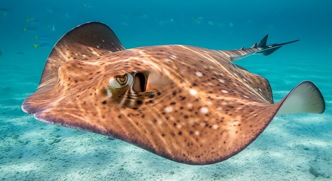 blue spotted stingray