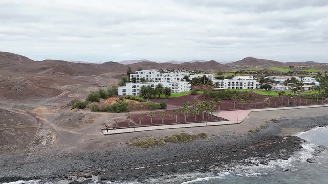 Cala de las Playitas village sur la plage &agrave; Fuerteventura aux canaries