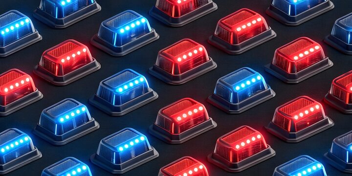 seamless pattern with lights