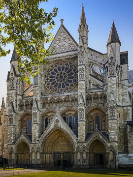 The North Transept of Westminster Abbey, London