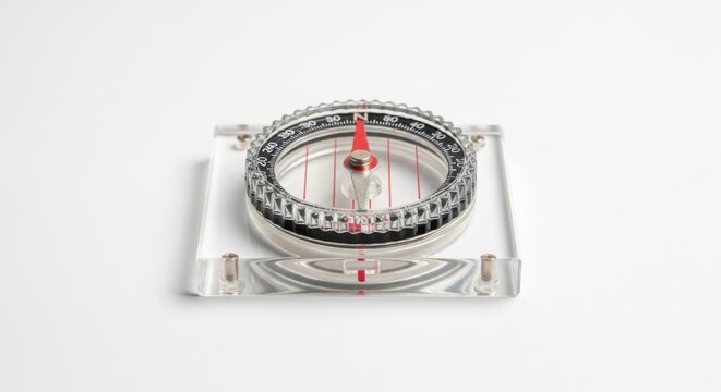 Protractor, geometry tool, angle measurer, clear plastic