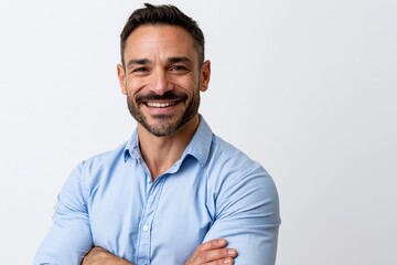 Fototapeta premium Smiling Confident Professional Man