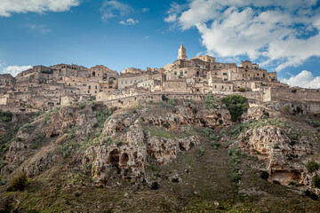 Fototapeta premium Panoramic view of Matera. Basilicata. Italy.