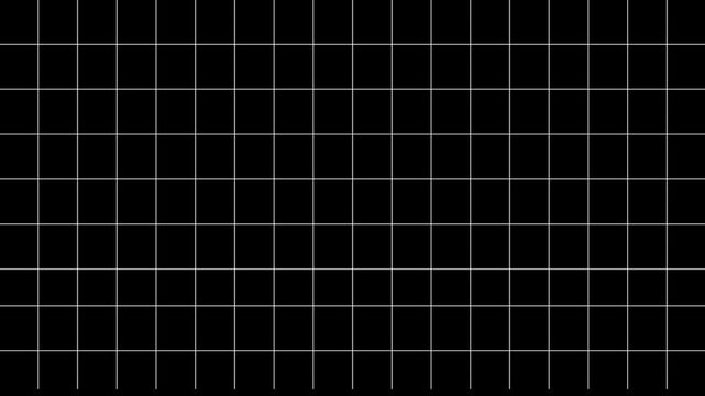 Animated gradient black background with grid moving wards. Horizontal Grid background video , dark color grid- 4k black background icon animation