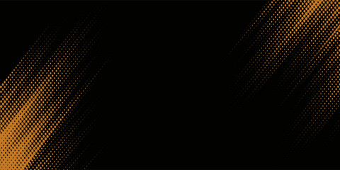 orange black brush Car sticker wrap pattern banner abstract sporty lines black orange color sport combination cover old simple art © ferdi