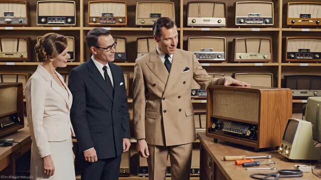 Vintage Radio Manufacturing and Repair Through the Decades.