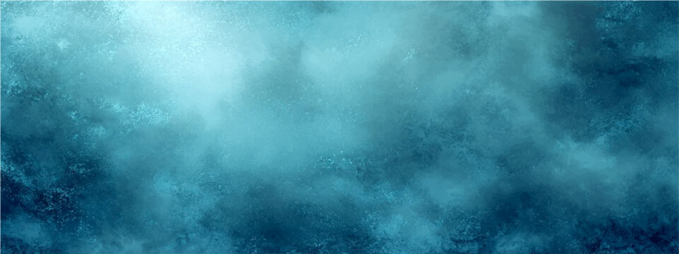 Underwater abstract texture with ethereal light shafts piercing through murky water, creating a mystical and serene atmosphere, depicting ocean depth and underwater world.