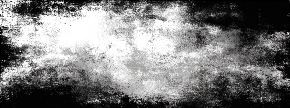 Smoke effect on black background with rough texture and chaotic patterns.