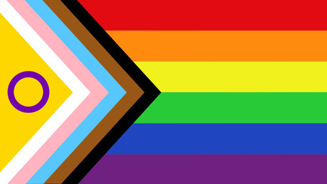 Pride Flag Script Font LGBTQ Flagpole Rainbow Flag Files SVG PNG Vector 
