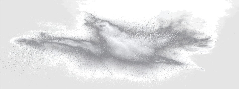 Ethereal silhouette bird formed swirling smoke particles, evoking sense freedom, ephemeral beauty, abstract art.
