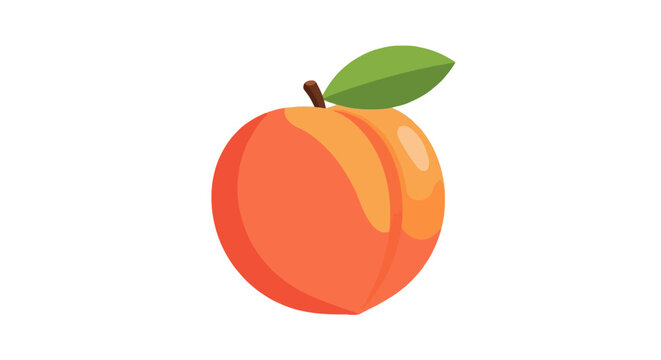 Fresh stone fruit silhouettes with halftone dot texture