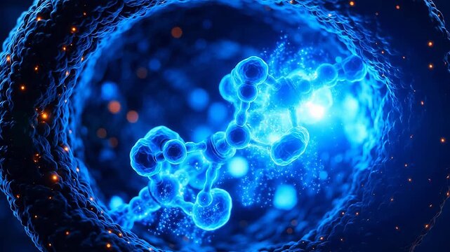 Mitochondrial Cytochrome C Oxidase Nanoscale Photorepair Under Blue Light
