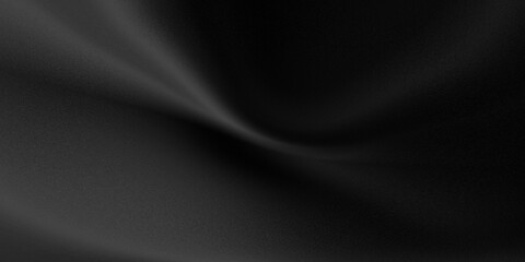 Fototapeta premium premium Black background with soft light gray gradient and noise texture