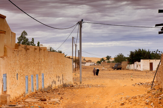 Detail of the Mauritanian city of Chinguetti