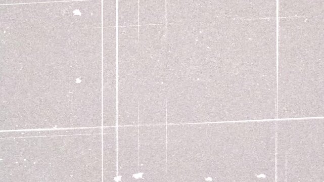 White Vintage VHS Film Grain Texture with Dust Noise and Scratch Overlay