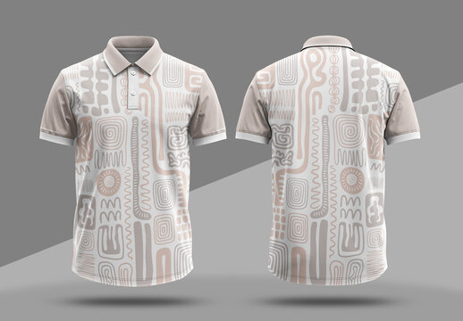 Minimal Polo T Shirt Template