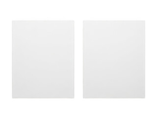 Fototapeta premium Two empty side-by-side panels or sections