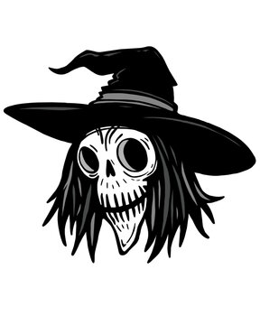 Calavera de bruja FACE.