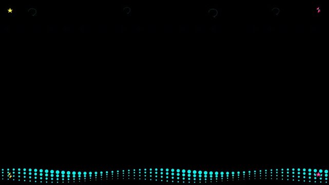 Dynamic motion of glowing digital waveforms and vibrant light particles in a futuristic digital environment.