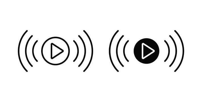 Live streaming icon