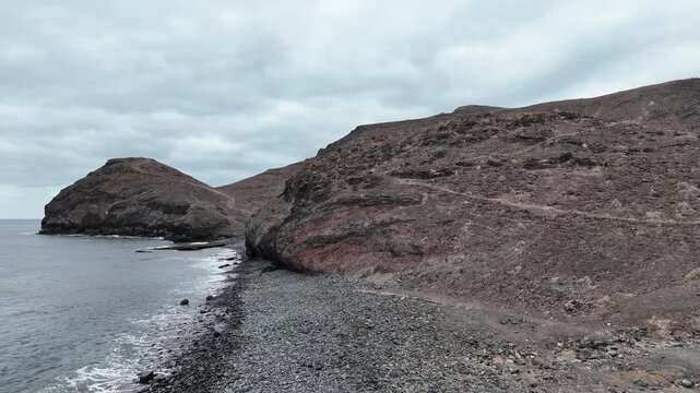 Cala de las Playitas village sur la plage &agrave; Fuerteventura aux canaries