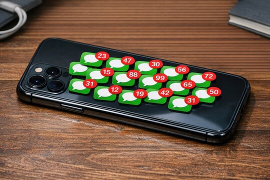 A vintage cell phone with multiple buttons and features