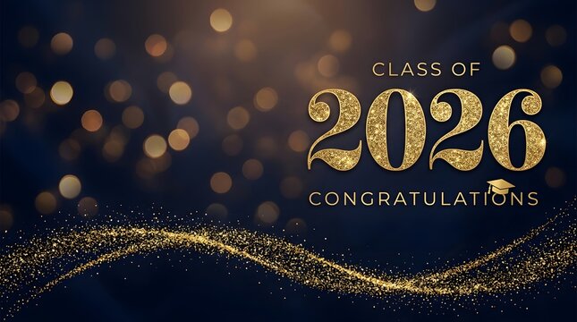 Graduation 2026 congratulations celebration design