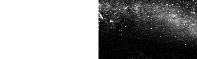 Transparent background featuring realistic Milky Way stars and cosmic nebula textures. This starry space element is perfect for galactic backgrounds and futuristic digital designs.  © DigiArt Resource