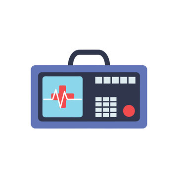 Medical Defibrillator Device Equipment.